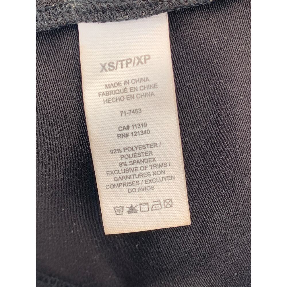 Dynamite Women's Black Solid Asymmetrical Slit-He… - image 8